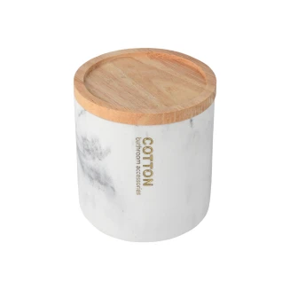 Δοχείο Για Βαμβάκι Estia Marble 02-21818