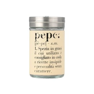 Δοχείο Για Πιπέρι 4.8x8.2cm Estia Allure Γυάλινο Μπέζ 01-28770