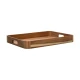 ESTIA ΔΙΣΚΟΣ ΣΕΡΒΙΡΙΣΜΑΤΟΣ ALLURE ΟΡΘΟΓΩΝΙΟΣ 42x32x5cm ΜΕ ΛΑΒΕΣ ΜΕΤΑΦΟΡΑΣ