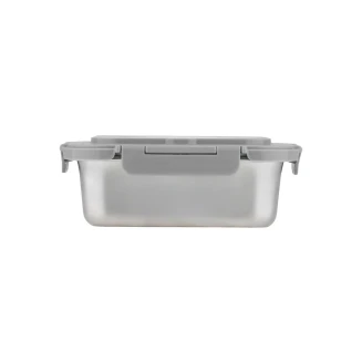 Φαγητοδοχείο Ανοξείδωτο 1200ml Estia Με Κουτάλι, Πιρούνι & Διαχωριστικό 01-33736