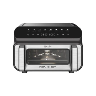 Φριτέζα Αέρος - Φουρνάκι&Grill Iron Chef Estia 2000W 10lt Με 8 Προρυθμισμένα Προγράμματα 06-26646