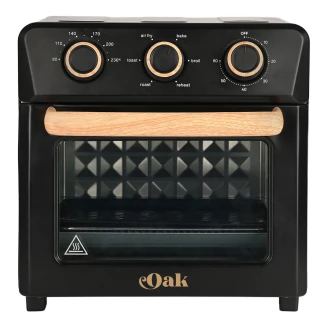 Φριτέζα Αέρος Oak 1400w 12lt Με 4 Λειτουργείες Ψησίματος Μαύρο Estia 06-23690