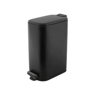 Κάδος Απορριμάτων 30lt Estia Soft Close Slim Μat Μαύρος 02-33927