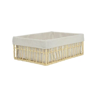 Καλάθι Αποθήκευσης & Οργάνωσης Estia 32×24×12cm Nest Μπέζ 02-28015