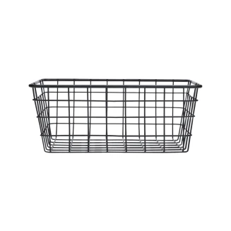 Καλάθι Οργάνωσης 22x16x12cm Estia Μεταλλικό Μαύρο