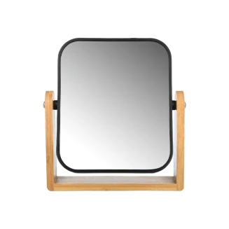 Καθρέφτης Επιτραπέζιος Περιστρεφόμενος Διπλής Όψεως Estia Bamboo Essentials 02-18634