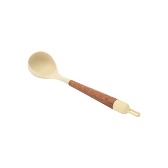 Κουτάλα Βαθιά Estia Allure Σιλικόνης Ivory 01-37161