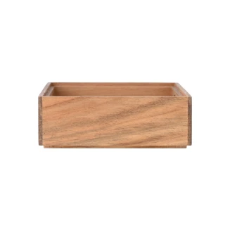 Κουτί Οργάνωσης 20x17.5cm Estia Allure Στοιβαζόμενο Με Λαβές 02-34153