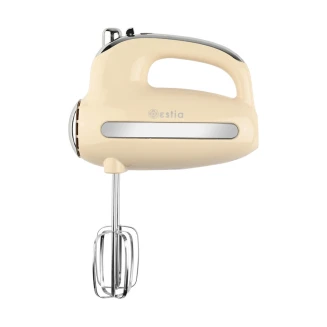 Μίξερ Χειρός Estia Retro Epoque 300w 5 Ταχυτήτων & Λειτουργίας  Turbo Κρέμ 06-26387
