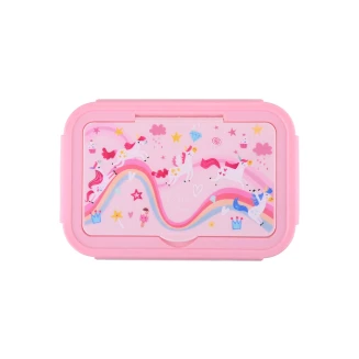 Φαγητοδοχείο Παιδικό 1400ml Estia Save The Aegean Με 3 Θήκες Rainbow Dreams 01-34375