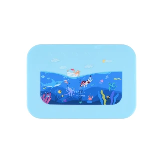 Φαγητοδοχείο Παιδικό 900ml Estia Save The Aegean Με 2 Αποσπώμενες Θήκες Ocean Play 01-33446