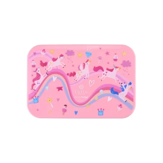 Φαγητοδοχείο Παιδικό 900ml Estia Save The Aegean Με 2 Αποσπώμενες Θήκες Rainbow Dreams 01-34351