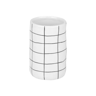 Ποτηράκι Μπάνιου Cage Estia  7.5x12cm Κεραμικό 02-27605