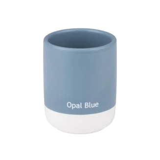Ποτηράκι Μπάνιου Κεραμικό Estia Tone Lab Opal Blue 02-40185