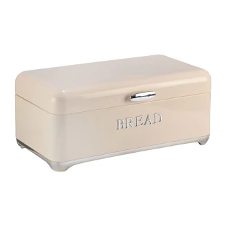 Ψωμιέρα Epoque 42.5x25.3x18cm Estia Μεταλλική Κρέμ 01-28350