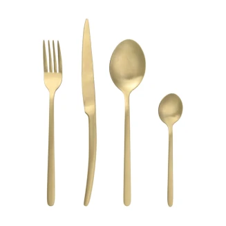 Μαχαιροπίρουνα Σετ 24 Τεμαχίων Estia Ανοξείδωτο Ατσάλι 18/0 Champange 01-36584