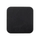 ESTIA ΣΟΥΒΕΡ ALLURE PVC 10x10cm ΜΑΥΡΟ  ΣΕΤ 4 ΤΕΜ.