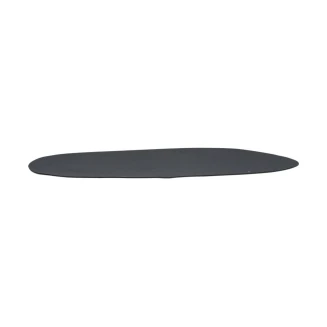 Σουπλά 43x30cm Estia Pvc Allure Μαύρο
