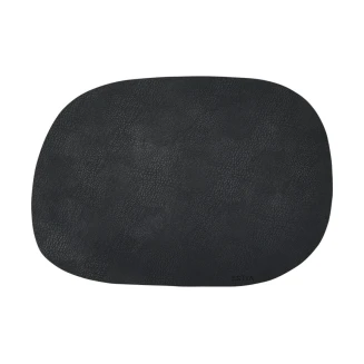Σουπλά 43x30cm Estia Pvc Allure Μαύρο