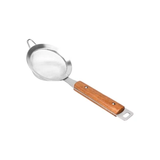 Σουρωτήρι Ανοξείδωτο 10cm Estia Mε Ξύλινη Λαβή Allure 01-26783