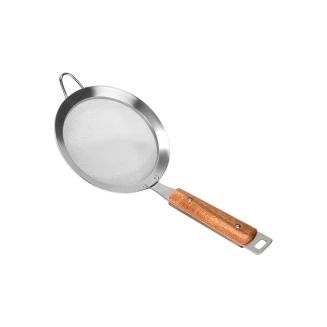 Σουρωτήρι Ανοξείδωτο 15cm Estia Mε Ξύλινη Λαβή Allure 01-26790