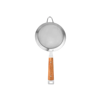 Σουρωτήρι Ανοξείδωτο 15cm Estia Mε Ξύλινη Λαβή Allure 01-26790