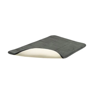 Ταπέτο Μπάνιου 40x60cm Estia Tiles Μαύρο 02-28527