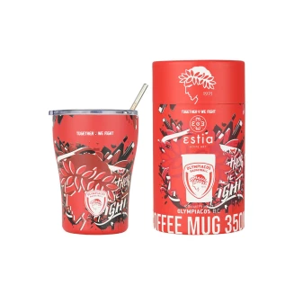 Θερμός Estia 350ml Coffee Mug Olympiacos Bc Edition Together We Fight 00-27223
