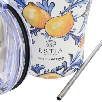 Θερμός Estia 350ml Coffee Mug Save The Aegean Amalfi Coast 01-31756