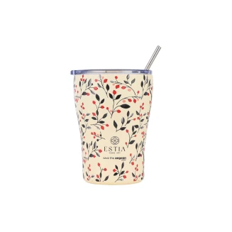Θερμός Estia 350ml Coffee Mug Save The Aegean Bloom Beige 01-31701