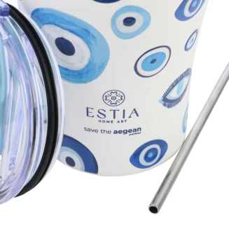 Θερμός Estia 350ml Coffee Mug Save The Aegean Spirit Of Luck 01-31749