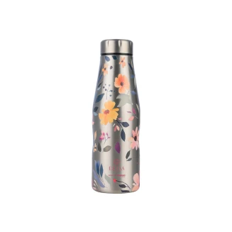 Θερμός 500ml Estia Travel Flask Save The Aegean Silver Botanic 01-31633