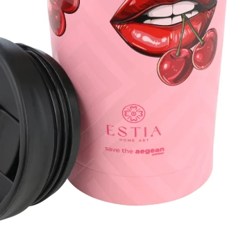 Θερμός Travel Mug 350ml Estia Save The Aegean Blush Pop 01-31923