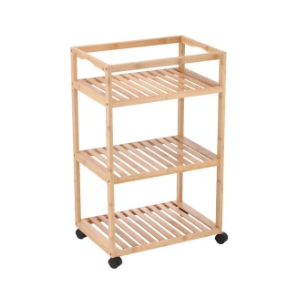 Τρόλεϊ Αποθήκευσης Estia Bamboo Essentials Με 3 Ράφια 02-37871