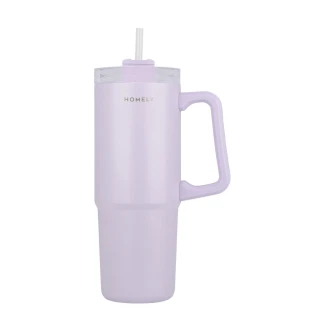 Θερμός 900ml Estia Homely Straw Tumbler Lavender Fog 01-34528