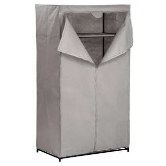 Ντουλάπα Non Woven Υφασμάτινη Estia 100x50x150cm Ivory 03-23959