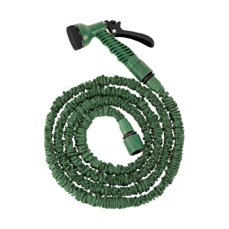 Σετ Λάστιχο Ποτίσματος Estia Terra 5-15m Με 7 Λειτουργίες Πράσινο 00-31176