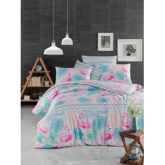 Σεντόνια Σετ Υπέρδιπλα 240x270 Mc Decor Flamingo