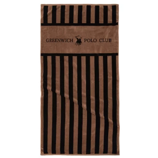 Greenwich Polo Club Πετσετα Θαλασσης 90Χ180 Essential 5233 Brown