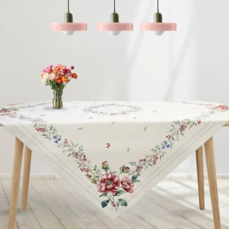 Τραπεζοκαρέ 140x140 Dimeco Στόφα Panel Luna