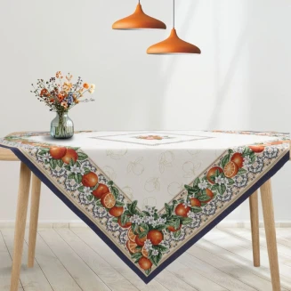 Τραπεζομάντηλο Ροτόντα R180 Dimeco Στόφα Panel Valencia