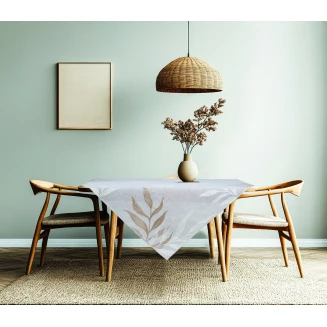 Τραπεζοκαρέ 135x135 Dimeco 1050 Beige