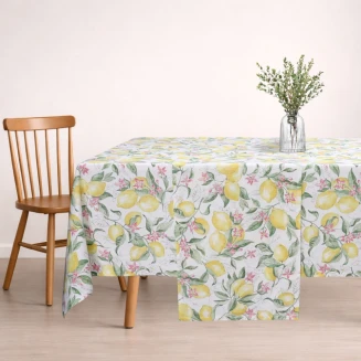 Τραπεζομάντηλο 140x300 Dimeco Τυπωτό Βαμβακερό 5163