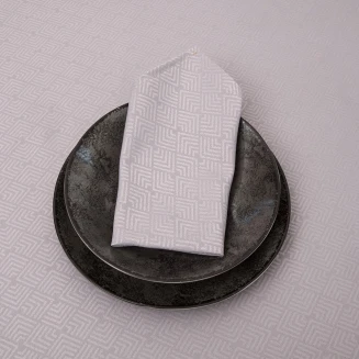 Πετσέτα Φαγητού 42x42 Dimeco 5274 Grey