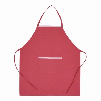 Ποδιά Τυπωτή Λονέτα Μονόχρωμη Dimeco 5403 Red