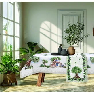 Τραπεζομάντηλο Στόφα Panel 140x220 Dimeco Catania