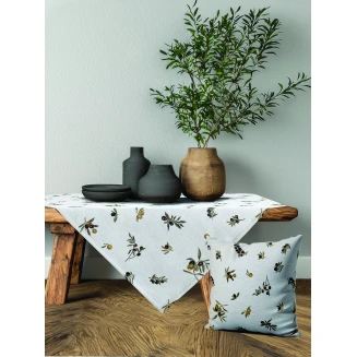 Τραπεζοκαρέ 135x135 Dimeco Στόφα Allover Olea