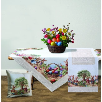 Σετ Κέντημα 3 Τεμαχίων Στόφα Panel Dimeco Easter Land