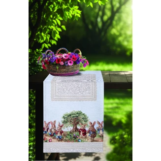 Runner Στόφα Panel 45x140 Dimeco Easter Land