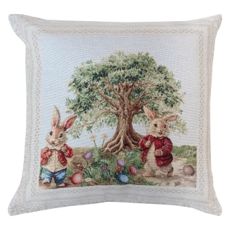 Μαξιλαροθήκη Διακοσμητική Στόφα Panel 45x45 Dimeco Easter Land